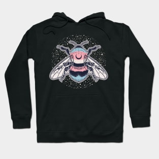 Transgender Bee Proud LGBT Pride Flag Hoodie